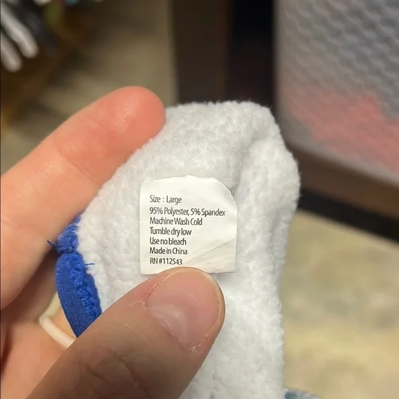 🍀6/$20 Skinnies by snoozies travel slippers and Pouch Set - Picture 5 of 7